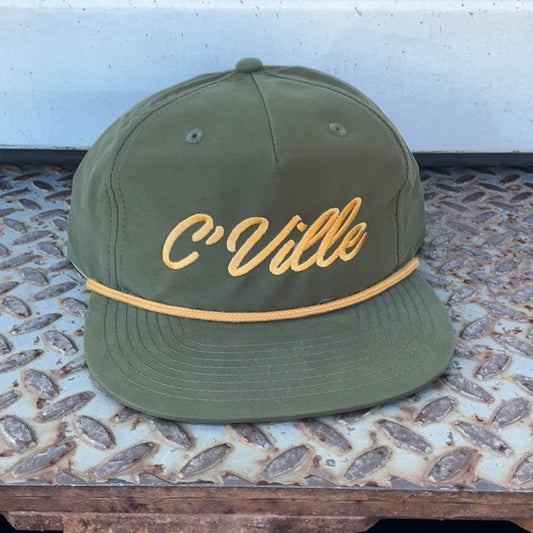 C’Ville Nylon Script Hat