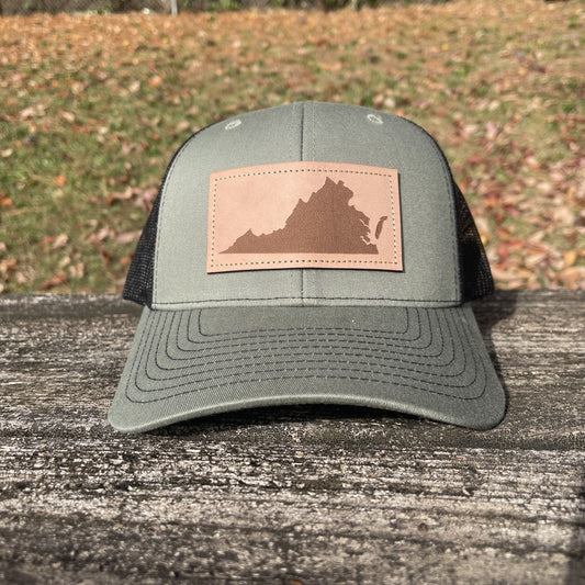 Virginia Leather Patch Hat