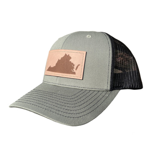 Virginia Leather Patch Hat