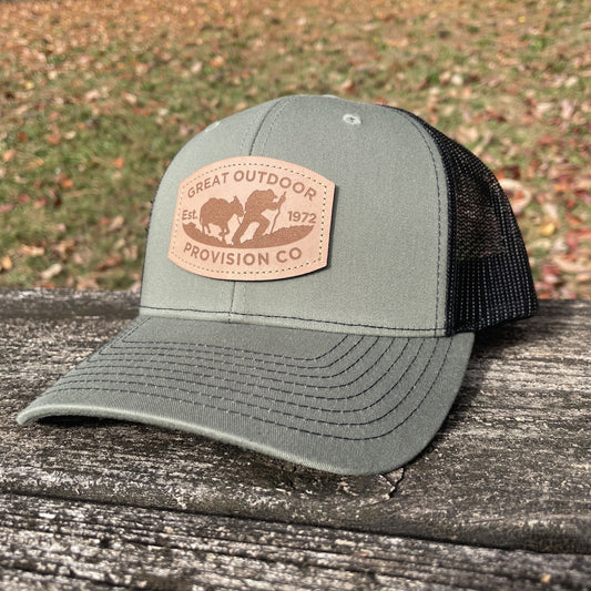 Great Outdoor Provision Co Leather Patch Hat