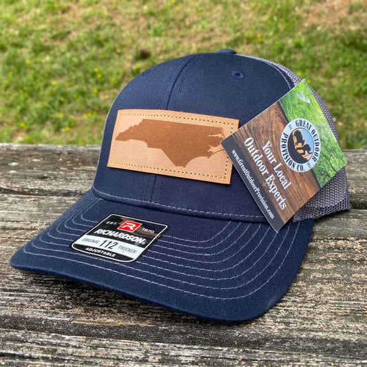 GOPC NC Leather Patch Hat