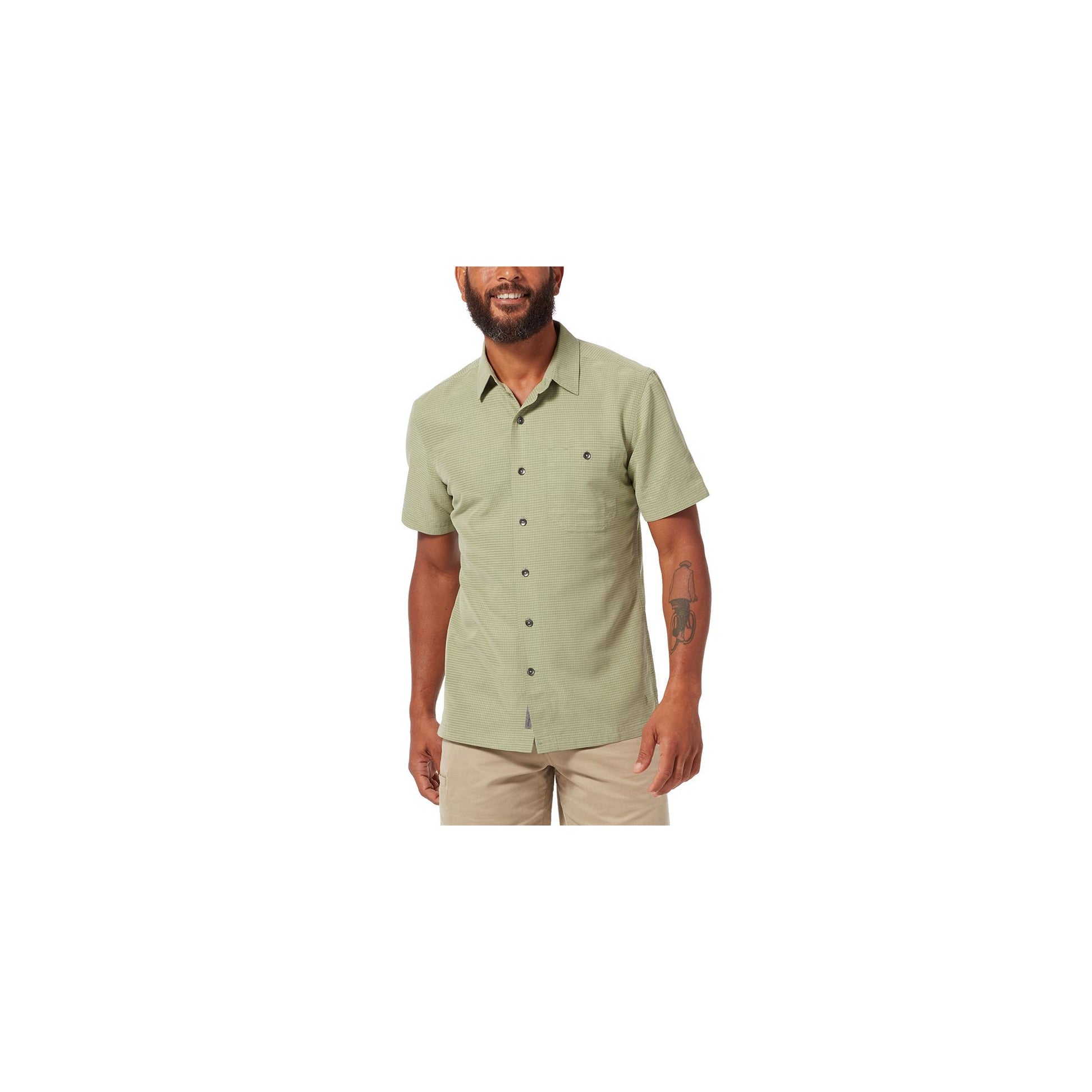 Royal Robbins Men's Desert Pucker Dry Short Sleeve Shirt